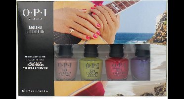 O.P.I Malibu Collection Mini Nagellak - 4 x 3,75 ml