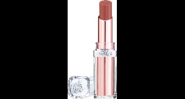 L'Oréal Paris Glow Paradise Balm-In-Lipstick - Verzorgende Lippenstift met Glanzende Finish met Granaatappelextract en Squalaan - 191 Nude Heaven - Nude