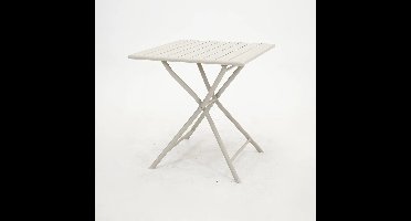Tuintafel Globe 70x70cm cream