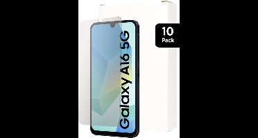 Mobiparts Screenprotector geschikt voor Samsung Galaxy A16 Samsung Galaxy A17 Samsung Galaxy A18 Samsung Galaxy A26 - Gehard Glas - Anti-bacterieel -