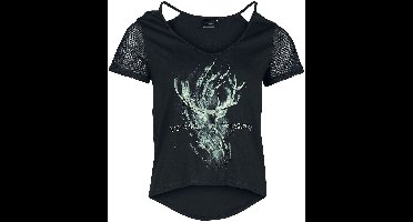 Harry Potter Expecto Patronum Dames T-shirt - zwart - XL