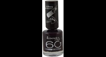 Rimmel 60 Seconds Finish Nagellak - 600 Deliciously Dark