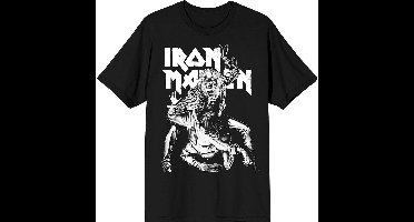 Iron Maiden - No Prayer Claw Crop Heren T-shirt - 2XL - Zwart