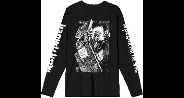 Iron Maiden - No Prayer Grave Isolated Longsleeve shirt - L - Zwart