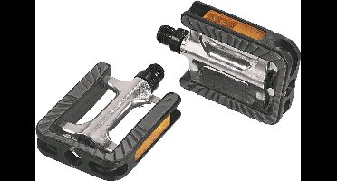 Ergotec 191 Pedaalset - Anti-slip - Industrielagers - Zilver en zwart