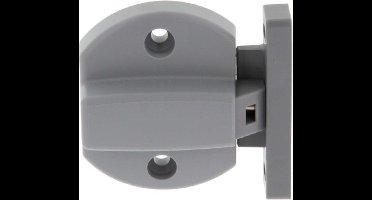 Drukknopslot Magnet-Lock Grijs