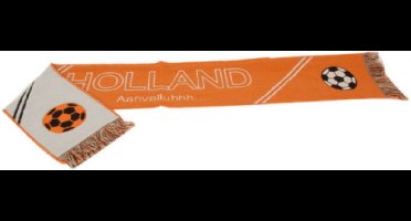 Nederland Sjaal Holland Aanvalluhhh Oranje 19 X 130 Cm