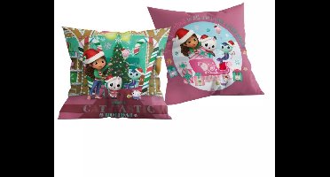 Gabby's Dollhouse sierkussen Cat-tastic Holiday Christmas 40 x 40 cm
