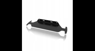 Spacetronik TV Wandmeubel & Accessoirehouder - Zwart Staal, VESA