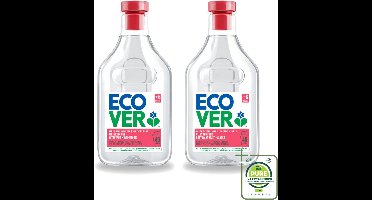 2 x Ecover - Allesreiniger - Magnolia & Bamboe - 1 liter - Grootverpakking - Vaatwasstrips - Allesreiniger - Natuurlijke Reiniger - Plantaardige Reiniger - Milieuvriendelijke Reiniger - Frisse Geur
