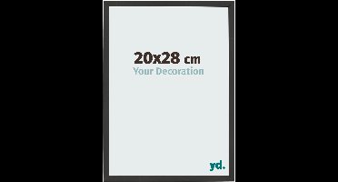 Your Decoration - Fotolijst 20x28 cm - MDF - Zwart Houtnerf - Bologna