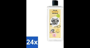 24 x Marcel's Green Soap - Every Day Shampoo - Vanilla & Cherry Blossom - Versterkt & verzorgt - 300 ml - Haarverzorging - Shampoo - Biologische Shampoo - Vegan Shampoo - Natuurlijke Shampoo