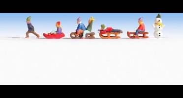 Kinderen in de sneeuw