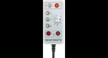 Testboy Testavit Schuki 2K Stopcontacttester CAT III 300 V LED