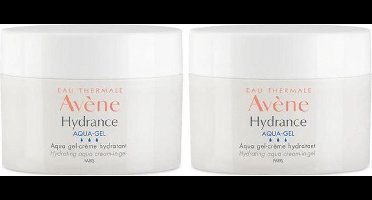 Avène Hydrance Aqua-Gel Gelcrème 2x50ml
