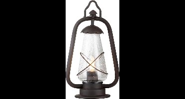 Elstead Lighting Mini LED Tuin Pilaar Miners | 1X E27 Max 60W | IP44 (Outdoor) | Old Bronze