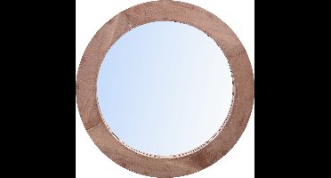 PTMD Spiegel Channel - 60x8x60 cm - Hout - Naturel