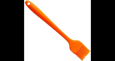 Scoby - 2 x Bakkwast - Olieborstel - Boterbostel - Keukenaccessoire - Keukengerei - Bakken - Oranje - 2 Stuks