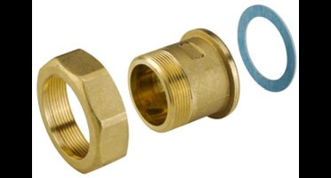 Danfoss messing draadkoppeling AB-QM DN40 1 set