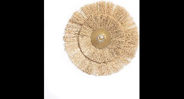 Safaary - De Double Trouble Muurlamp - Naturel Goud - M