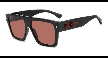 Dsquared2 ICON 0030/S Black red 58/15/145 MAN Zonnebrillen