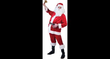 Fluwelen kerstmannen pakken