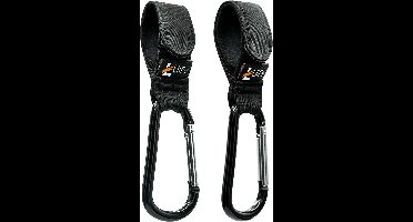 Wandelwagenhaken voor tassen - multifunctionele clips voor kinderwagens en buggy's