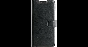 BeHello iPhone 17 Gel wallet case met magnetische ring zwart