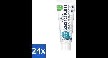 24 x Zendium Tandpasta Extra Fresh 75 ml - Tandpasta - Enzymen - Natuurlijke Tandpasta - Mondverzorging - Gaatjes Voorkomen