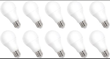 Spectrum LED Lamp E27 13W - 230V - 1320 Lumen - 4000K Neutraal Wit - Natuurlijk Licht - Energiezuinig - 10 stuks