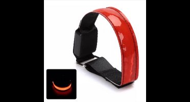 Scoby - Sportarmband - Hardloopverlichting - LED Sportlamp - Running Light - Sport Verlichting - Rood