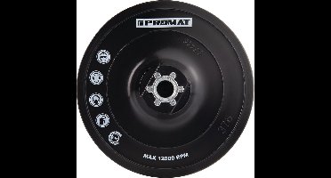 Promat steunschijf - 115mm - M14 vastklittend