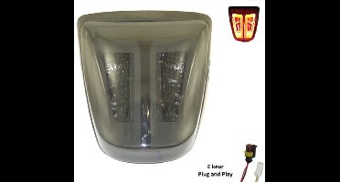 Led achterlicht mat zwart Vespa sprint / Primavera