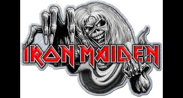 Iron Maiden Number Of The Beast Unisex Speld - grijs/rood - Standard