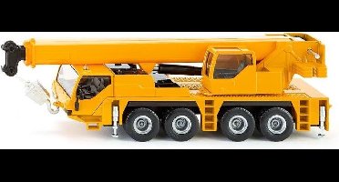 SIKU 2110, Kraanwagen, 1:55, metaal/kunststof, geel, telescopische giek