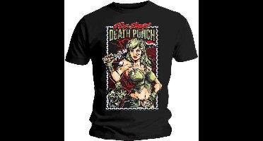 Five Finger Death Punch - Assassin Heren T-shirt - XL - Zwart
