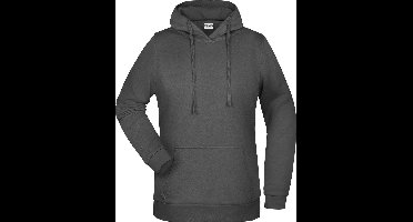 James And Nicholson Vrouwen/dames Basic Hoodie (Grafiet)