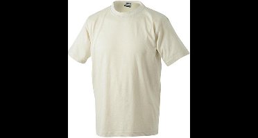James and Nicholson Unisex Zware Ronde Tee (Steen)