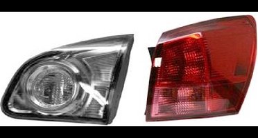 Achterlicht rechts Nissan Qashqai / Qashqai +2 I (j10, Nj10, Jj10e). Model: 2006-11 - 2014-04