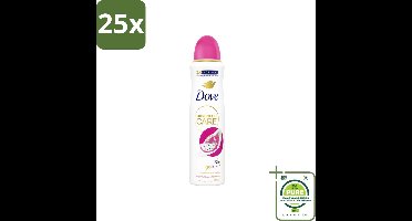 25 x Dove – Deodorant Spray – Dragon Fruit & Coconut Cream – 150 ml - Grootverpakking - Anti-transpirant Spray - Zweetvermindering - Geur Van Dragon Fruit - Kokosnootcrème - Huidverzorging