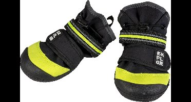 Duvoplus - Hond - Gear Hondenschoentjes 4st - XL - 8,3x10,2cm zwart