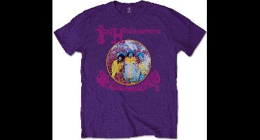 Jimi Hendrix - Are You Experienced Heren T-shirt - M - Paars