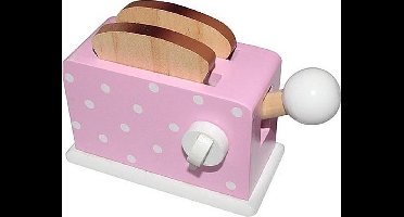 Simply for Kids Houten Broodrooster + Brood Roze