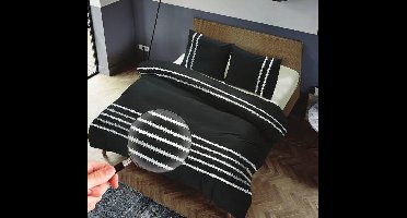 Zydante Dekbedovertrek - Hotel Home Collection - Las Vegas - Zwart / 200x140