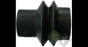 Stofhoes oplooprem, 2 ribs, voor koppeling 60 en 72mm