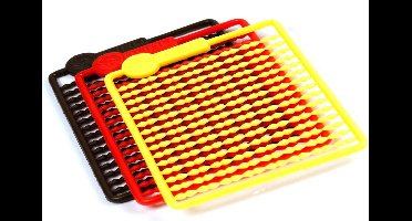Guru Micro Hair Stops - Boiliestoppers - Bruin / Rood / Geel