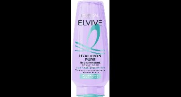 L'Oréal Paris Elvive Hyaluron Pure Hydraterende Conditioner - voor een vette hoofdhuid en droge punten - met hyaluronzuur en salicylzuur - 200 ml