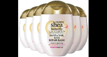 Treaclemoon - Creamy Shea Butterfly Handcrème - 6 x 75 ml - Voordeelverpakking