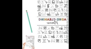 Huishouden Planner - Schoonmaakplan Notitieboek - Huis Organiseren - Flexibele Planning - 28.5x21cm - Wit