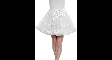 Ruches tutu wit - Carnaval fasching kostuum rok